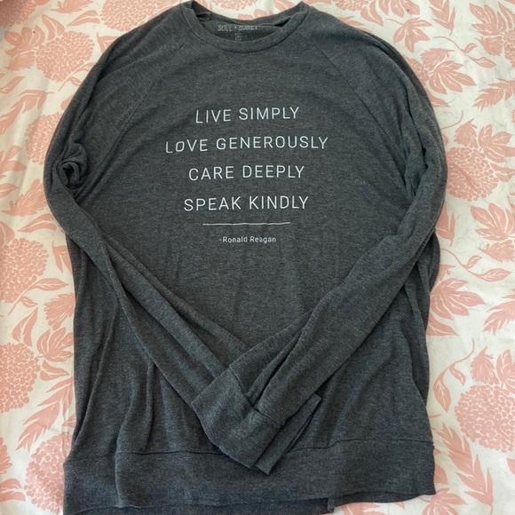 Ronald Regan Quote Long Sleeve TShirt - Picture 1 of 2